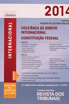 Livro RT Mini Código 2014. Coletânea De Direito Internacional - Resumo, Resenha, PDF, etc.