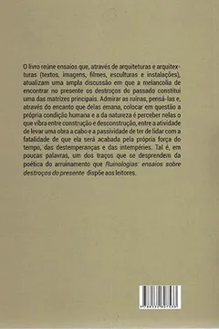 Livro Ruinologias. Ensaios Sobre Destroços do Presente - Resumo, Resenha, PDF, etc.