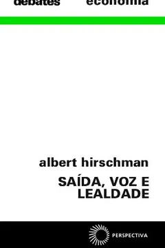 Livro Saída, Voz e Lealdade - Resumo, Resenha, PDF, etc.