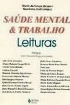Capa do livro Saúde Mental e Trabalho. Leituras