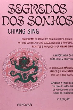 Livro Segredos dos Sonhos - Resumo, Resenha, PDF, etc.