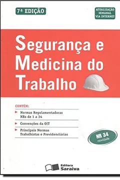 Livro Segurança E Medicina Do Trabalho - Resumo, Resenha, PDF, etc.
