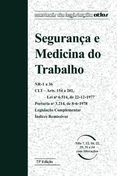 Livro Segurança E Medicina Do Trabalho - Resumo, Resenha, PDF, etc.