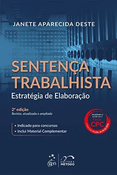 Capa do livro Sentença Trabalhista