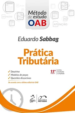 Livro Série Método de Estudo OAB - Prática Tributária - Resumo, Resenha, PDF, etc.