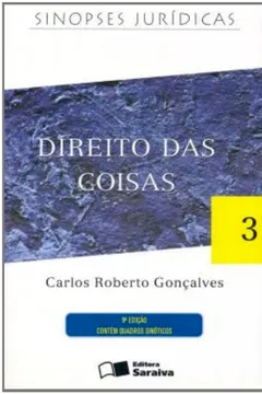 Livro Sinopses Jurídicas. Direito das Coisas - Volume 3 - Resumo, Resenha, PDF, etc.