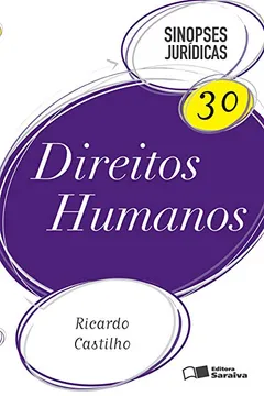 Capa do livro Sinopses Jurídicas. Direitos Humanos - Volume 30