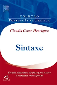 Capa do livro Sintaxe - Coleção Português na Prática