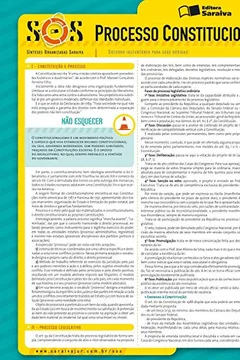 Livro Sínteses Organizadas Saraiva. Processo Constitucional - Volume 66 - Resumo, Resenha, PDF, etc.