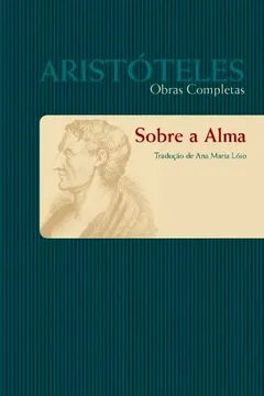 Capa do livro Sobre a Alma