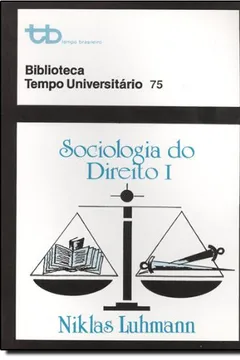 Livro Sociologia Do Direito: Biblioteca Tempo Universitário 75 - Vol.1 - Resumo, Resenha, PDF, etc.