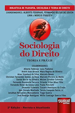 Capa do livro Sociologia do Direito. Teoria e Práxis