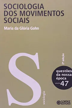 Capa do livro Sociologia dos Movimentos Sociais