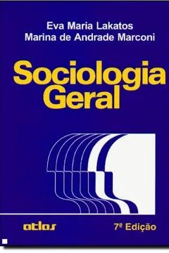 Capa do livro Sociologia Geral