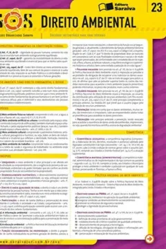 Livro Sos - V. 23 - Direito Ambiental - Resumo, Resenha, PDF, etc.