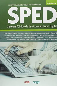 Livro Sped. Sistema Público de Escrituração Digital - Resumo, Resenha, PDF, etc.