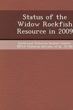 Capa do livro Status of the Widow Rockfish Resource in 2009
