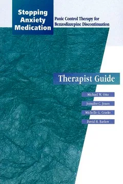 Capa do livro Stopping Anxiety Medication: Panic Control Therapy for Benzodiazepine Discontinuation, Therapist Guide