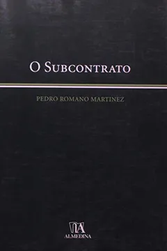 Capa do livro Subcontrato, O