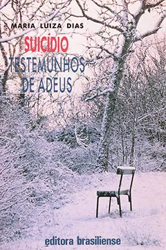 Capa do livro Suicídio. Testemunhos do Adeus