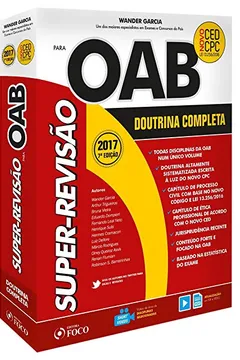 Livro Super-Revisão OAB. Doutrina Completa - Resumo, Resenha, PDF, etc.