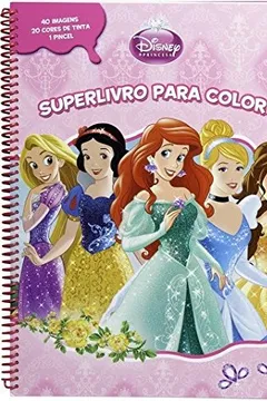 Livro Colorir sortido Princesas Disney