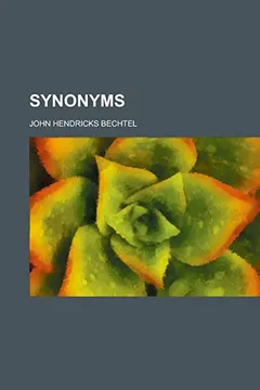 Livro Synonyms - Resumo, Resenha, PDF, etc.