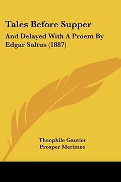 Capa do livro Tales Before Supper: And Delayed with a Proem by Edgar Saltus (1887)