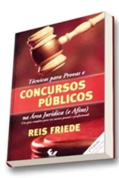 Livro Técnica Para Provas E Concursos Públicos Na Área Jurídica - Resumo, Resenha, PDF, etc.