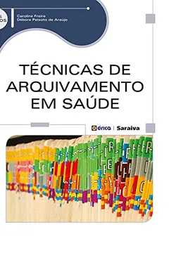 Capa do livro Técnicas de Arquivamento em Saúde