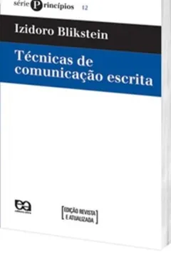 Livro Técnicas de Comunicação Escrita - Resumo, Resenha, PDF, etc.