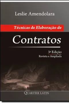 Livro Técnicas de Elaboração de Contratos - Resumo, Resenha, PDF, etc.