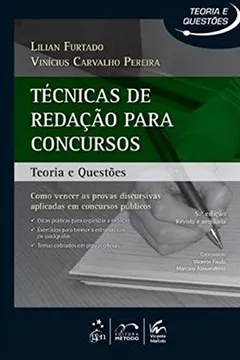 Livro Técnicas de Redação Para Concursos. Teoria e Questões - Resumo, Resenha, PDF, etc.