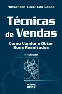 Capa do livro Técnicas de Vendas. Como Vender e Obter Bons Resultados