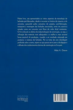 Livro Tecnologia de Fachadas Pré-Fabricadas - Resumo, Resenha, PDF, etc.