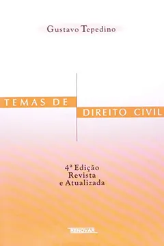 Livro Temas de Direito Civil - Tomo 1 - Resumo, Resenha, PDF, etc.
