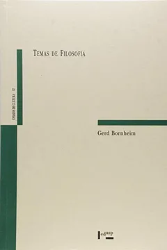 Livro Temas de Filosofia - Volume 57. Coleção Ensaios de Cultura - Resumo, Resenha, PDF, etc.