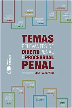 Capa do livro Temas Relevantes de Direito Penal e Processual Penal