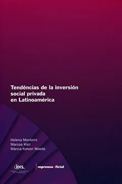 Livro Tendências de la Inversión Social Privada en Latinoamerica - Resumo, Resenha, PDF, etc.