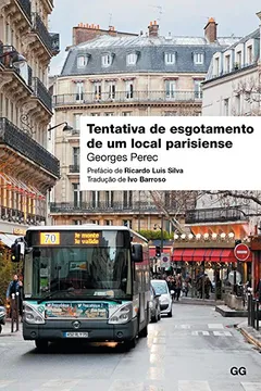 Capa do livro Tentativa de Esgotamento de Um Local Parisiense