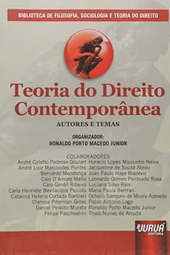 Livro Teoria do Direito Contemporânea - Resumo, Resenha, PDF, etc.