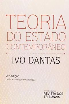 Livro Teoria do Estado Contemporâneo - Resumo, Resenha, PDF, etc.