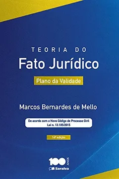 Livro Teoria do Fato Jurídico. Plano das Validade - Resumo, Resenha, PDF, etc.