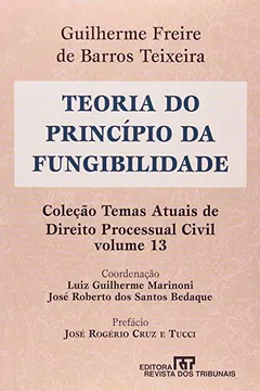 Capa do livro Teoria do Princípio da Fungibilidade