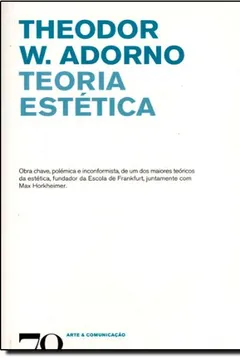 Livro Teoria Estética - Resumo, Resenha, PDF, etc.