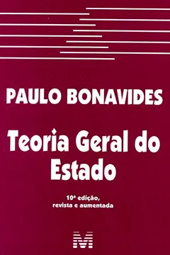 Livro Teoria Geral do Estado - Resumo, Resenha, PDF, etc.