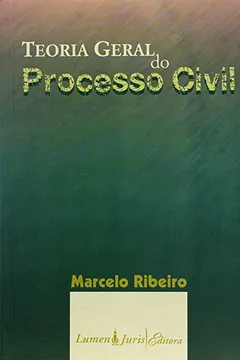 Capa do livro Teoria Geral Do Processo Civil