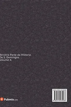Capa do livro Terceira Parte Da Historia Volume 4