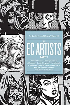 Capa do livro The Comics Journal Library Volume 10: The EC Artists Part 2