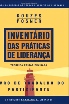 Capa do livro The Leadership Practices Inventory 3rd Edition, Participant's Workbook (Portuguese)